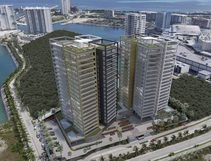 Proyectan 2 torres de lujo en Puerto Cancún; invierten mil mdp