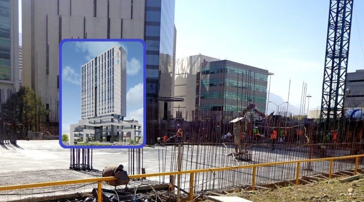 Iniciará despegue estructural de hotel y oficinas; tendrá 19 niveles