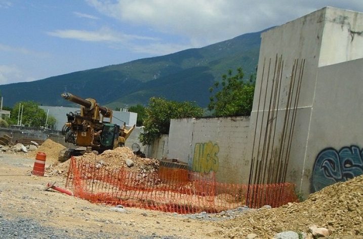 Alistan cimientos para levantar edificio de ‘depas’ en MTY