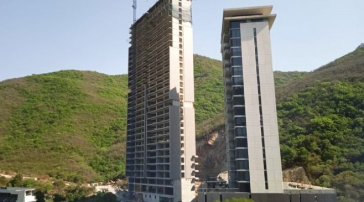 Alcanza altura definitiva nueva torre en la zona Fundadores