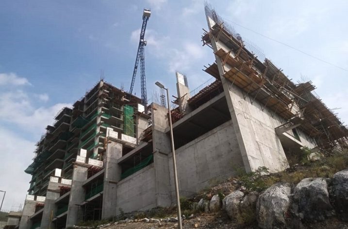 Alcanza el 33 por ciento avance de torre habitacional en MTY