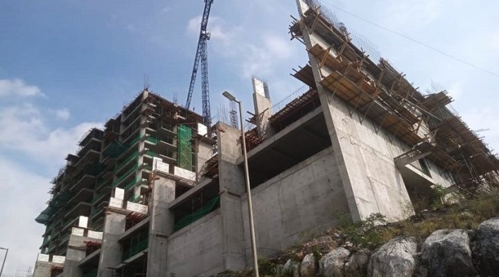 Alcanza el 33 por ciento avance de torre habitacional en MTY