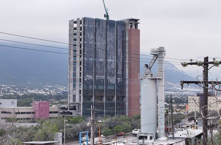 Alistan culminación de edificio corporativo en Blvd. Díaz Ordaz
