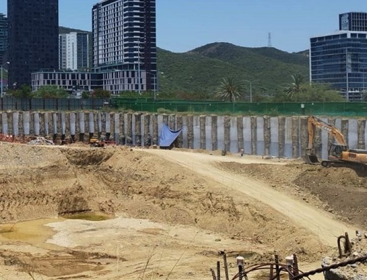 Alistan cimentación de megaproyecto de 59 mil m² en Valle Oriente