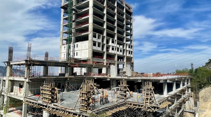 ¡Viento en popa! Avanza estructura de Torre II (de III) en San Jerónimo