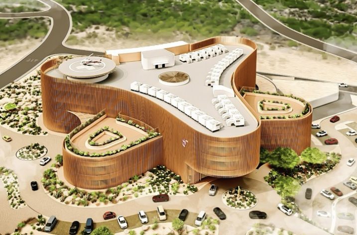 ¡Diseño futurista! Presentan centro médico de alto perfil en BCS