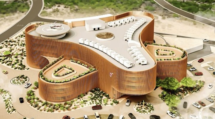 ¡Diseño futurista! Presentan centro médico de alto perfil en BCS