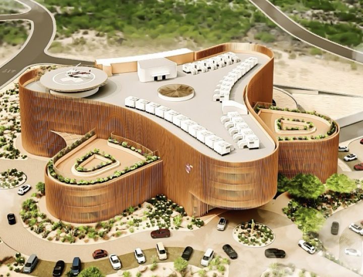¡Diseño futurista! Presentan centro médico de alto perfil en BCS