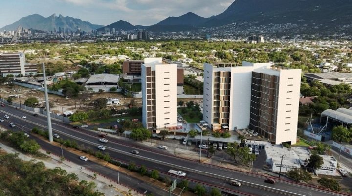 ¡A capella! Erigen sofisticado complejo junto a inmueble histórico
